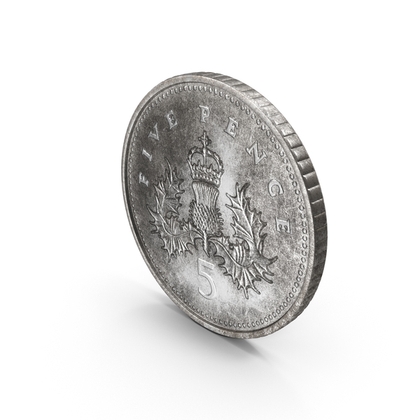 5 Pence Coin PNG Images PSDs for Download PixelSquid S105899302