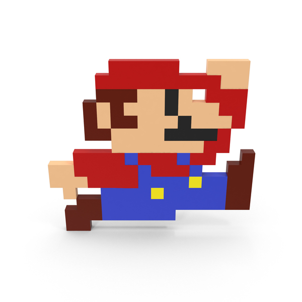 mario 8 bit png