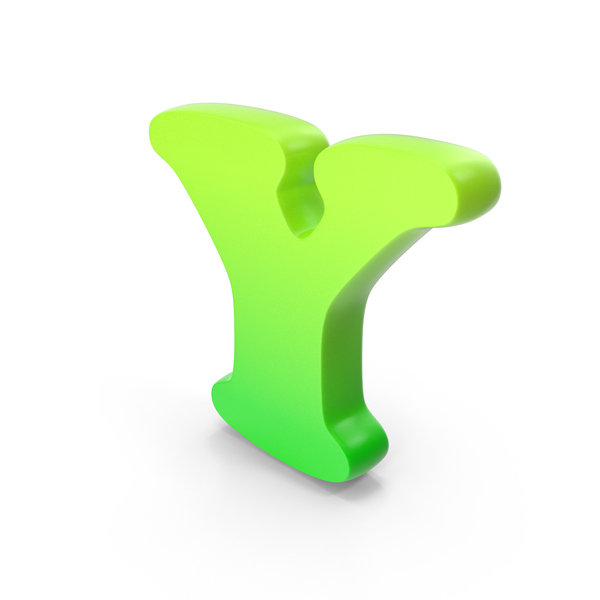 Alphabet Capital Y Bold Font Style Green PNG Images & PSDs for Download ...