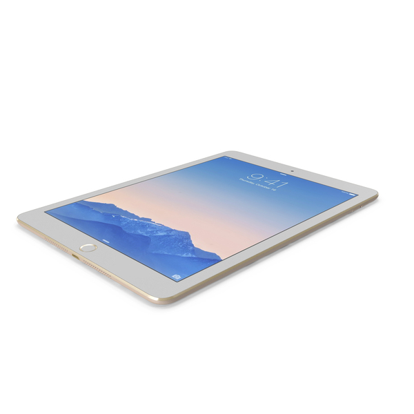 Apple iPad Air 2 Gold PNG Images & PSDs for Download | PixelSquid