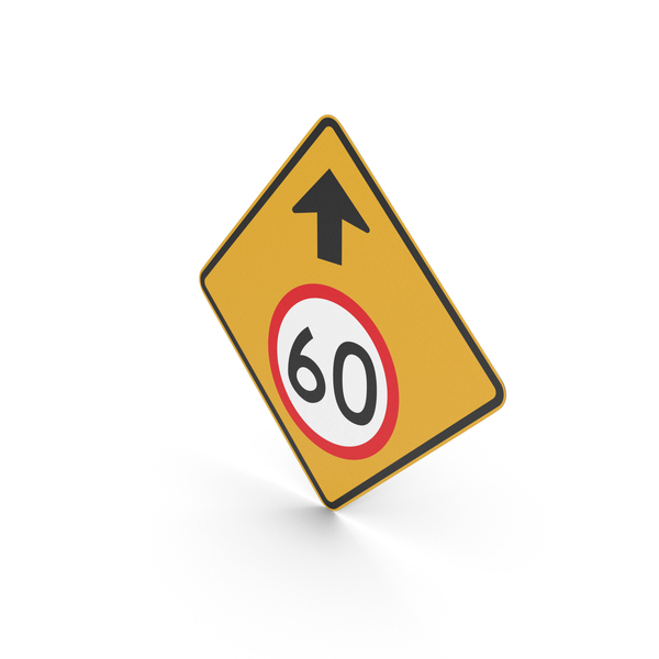 Australian Sign Speed Limit Ahead PNG Images & PSDs for Download