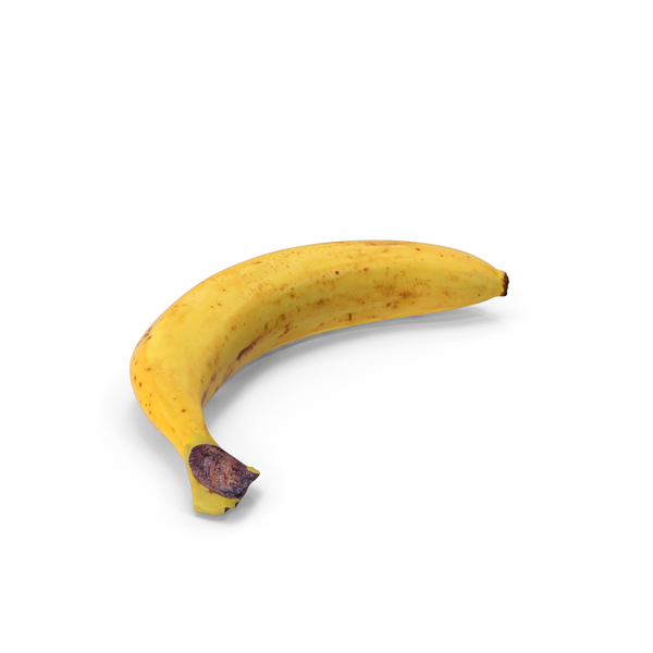 Banana png illustration, transparent background.