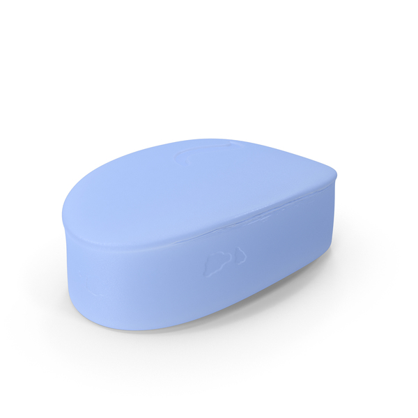 blue bar soap
