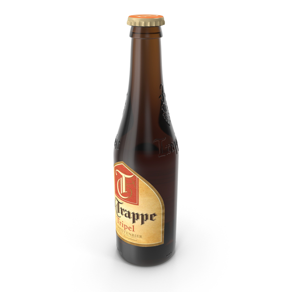 Beer Bottle La Trappe Trappist Tripel 330ml PNG Images PSDs For