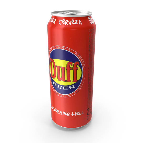 Beer Can Duff Lagerbier Hell 500ml PNG Images & PSDs for Download |  PixelSquid - S115733536