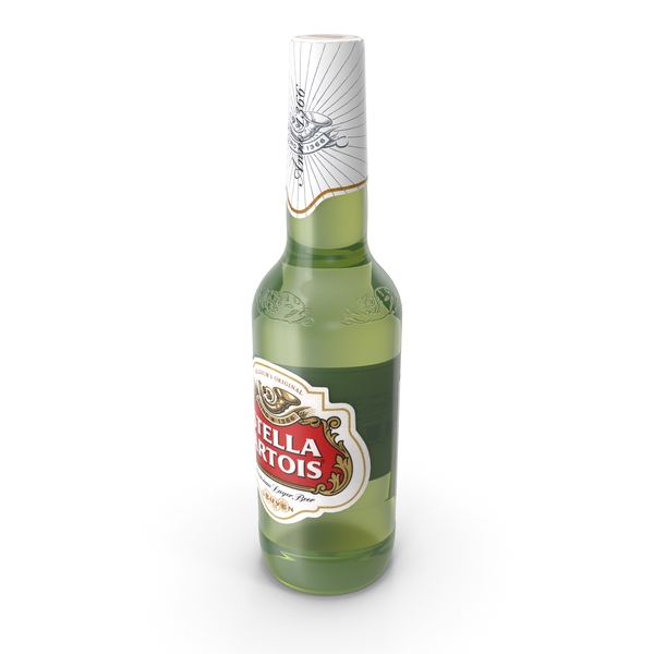 stella artois glass beer 3d model