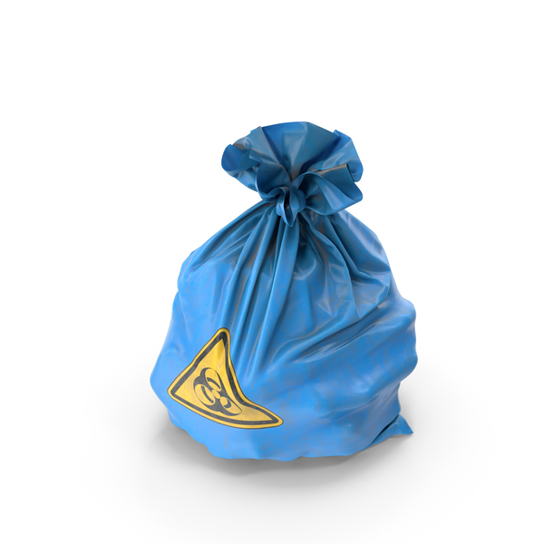 Blue Trash Bag Closed PNG Images & PSDs for Download