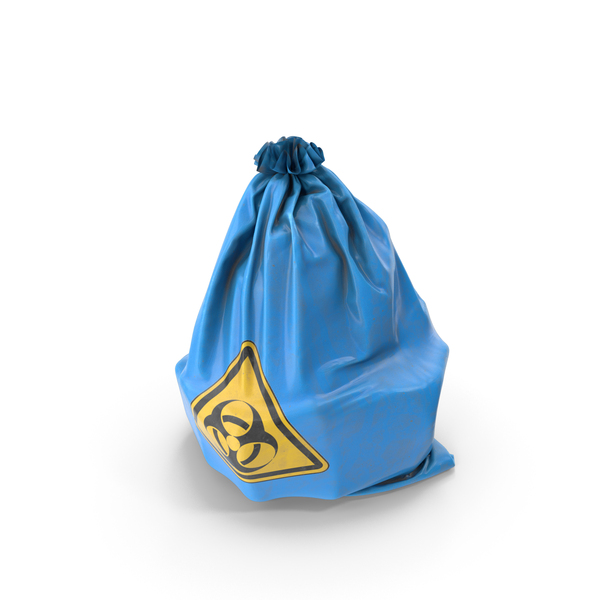 Blue Trash Bag Closed PNG Images & PSDs for Download