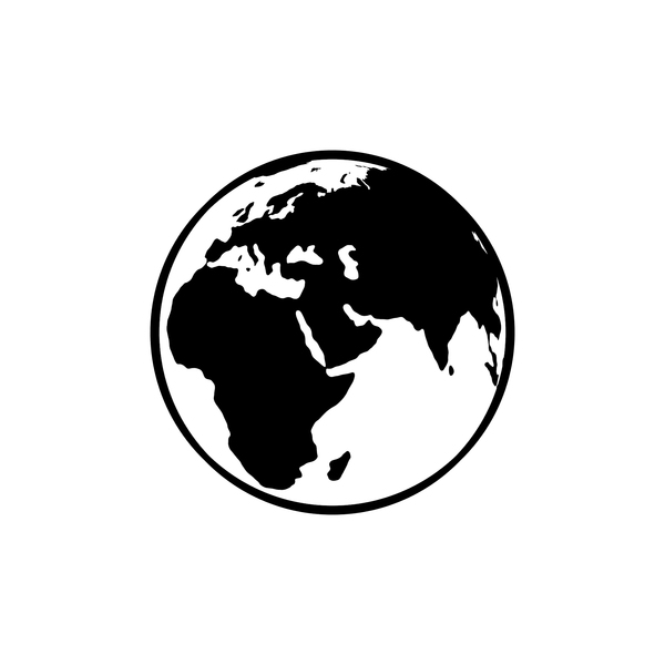 Black and White Globe PNG Images & PSDs for Download | PixelSquid