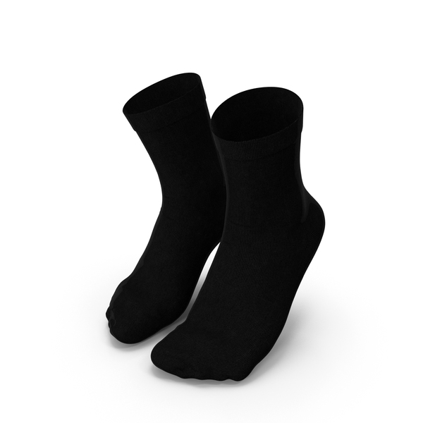 White Cotton Socks On White Background Stock Photo - Download