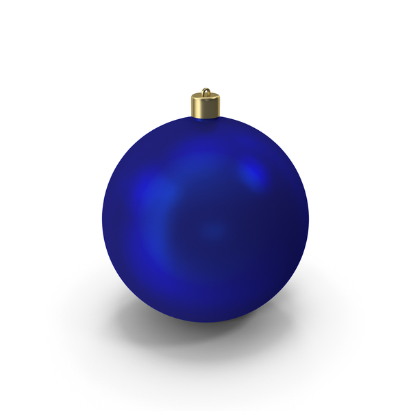 blue christmas ball png