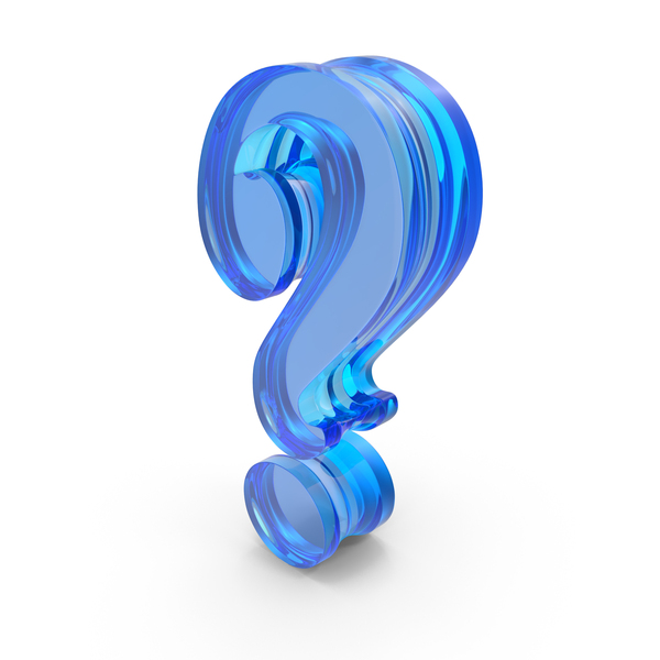 Blue Glass Stylish Question Mark Symbol PNG Images & PSDs for Download ...