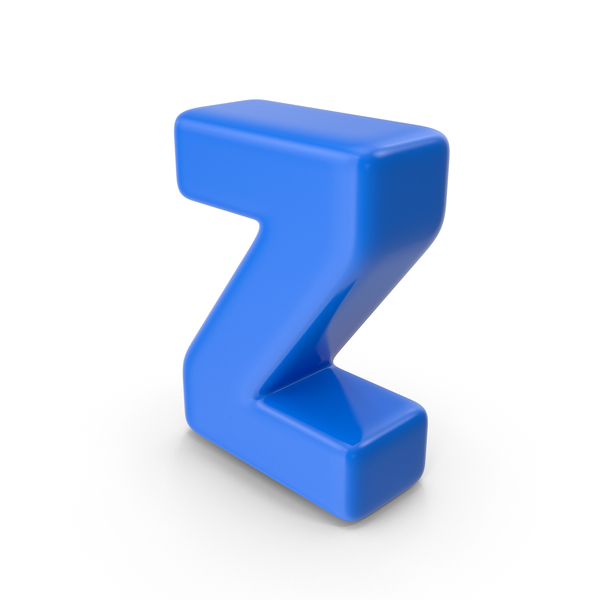 blue letter z
