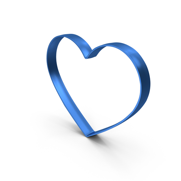 blue heart frame png
