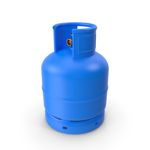 Blue Small Gas Cylinder PNG Images & PSDs for Download