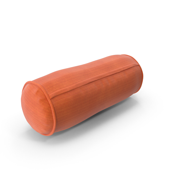 Orange hotsell bolster cushion