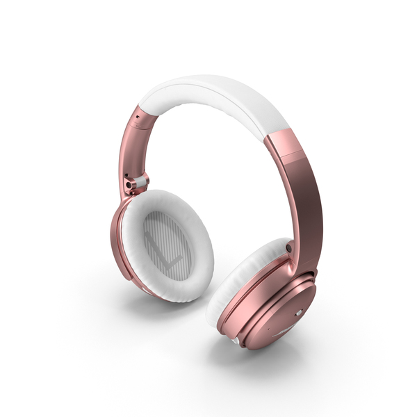 Bose Headphones Rose Gold Images & PSDs Download PixelSquid - S11249827C