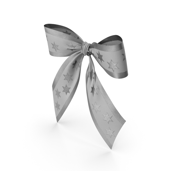 Real Black Satin Ribbon Bow PNG IMG