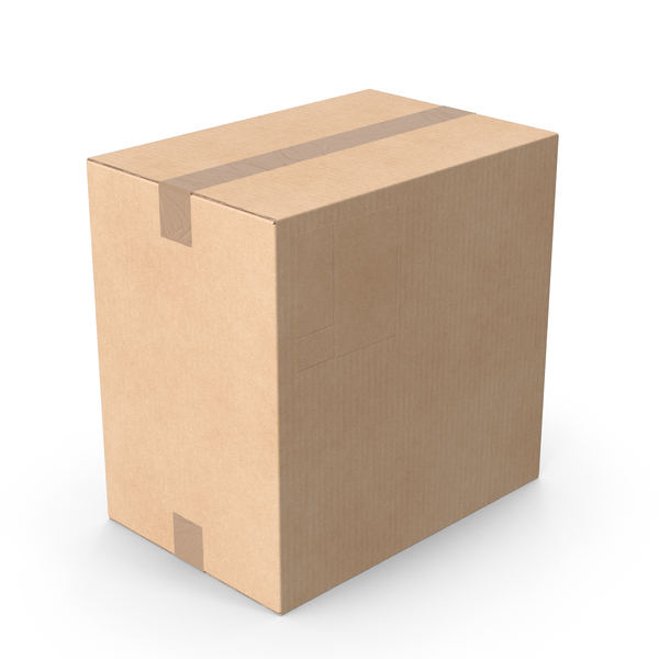 Cardboard Box Simple Closed Png Images & Psds For Download 