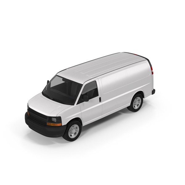 white delivery van png