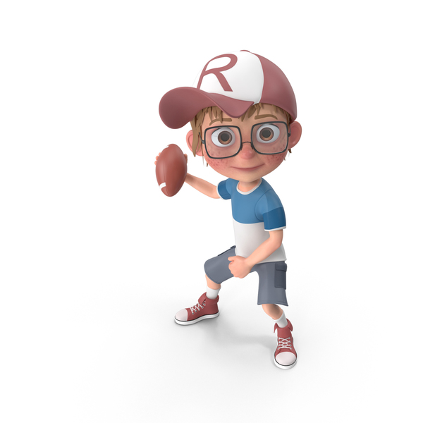 Cartoon Boy Harry Playing Football PNG Images & PSDs for Download |  PixelSquid - S112086557