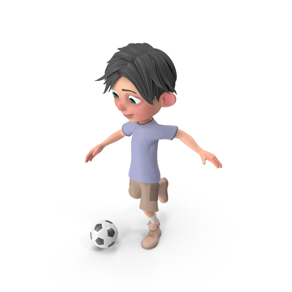 Cartoon Boy Jack Playing Soccer PNG Images & PSDs for Download | PixelSquid  - S112133631