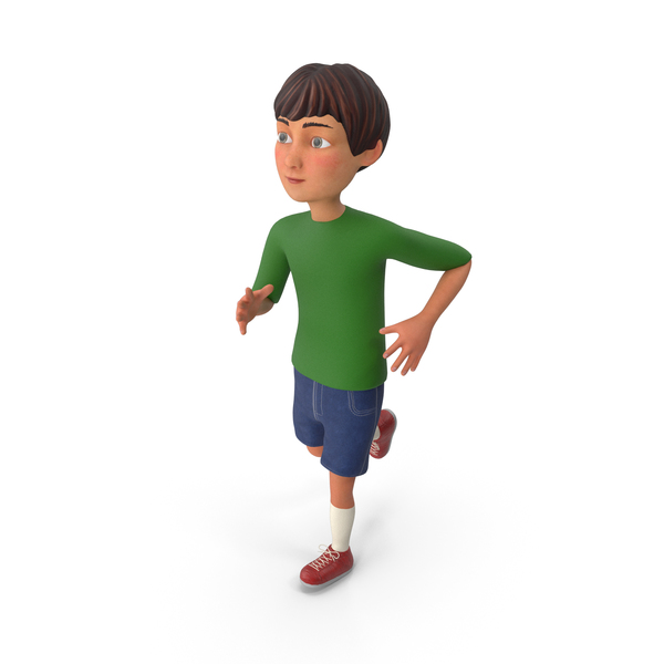 Cartoon Boy Running PNG Images & PSDs for Download | PixelSquid - S115884558