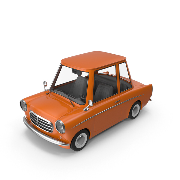 Cartoon Car Orange PNG Images & PSDs for Download | PixelSquid - S112799614