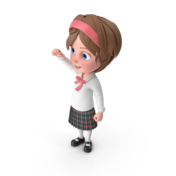 Cartoon Girl Cheering PNG Images & PSDs for Download | PixelSquid