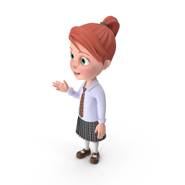 Cartoon Girl Grace Talking PNG Images & PSDs for Download | PixelSquid