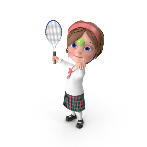Cartoon Girl Meghan Playing Tennis PNG Images & PSDs for Download | PixelSquid - S112410608 Cartoon Girl Meghan Playing Tennis PNG Images & PSDs for Download | PixelSquid - S112410608