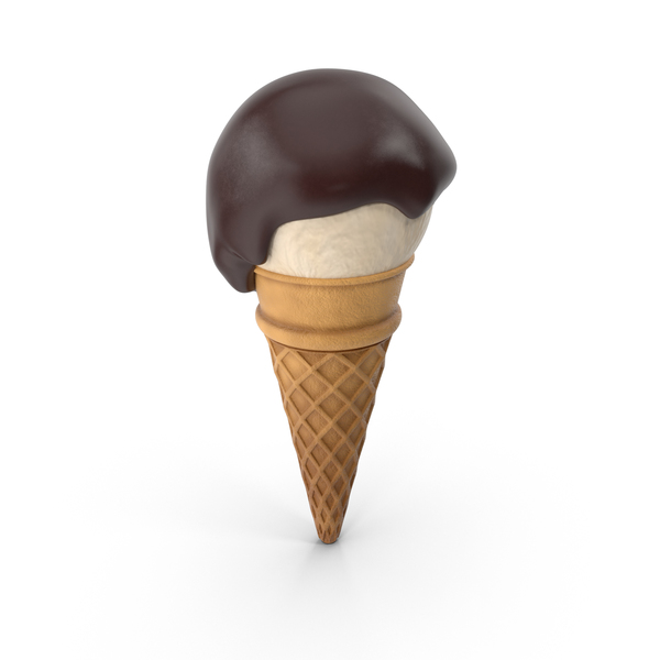 Cartoon Ice Cream Cone PNG Images & PSDs for Download | PixelSquid -  S11235092B