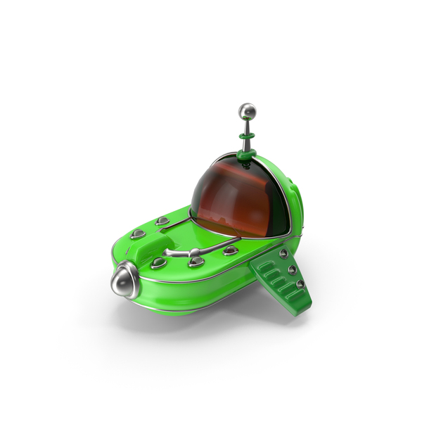 Cartoon UFO Green PNG Images & PSDs for Download | PixelSquid - S118811140