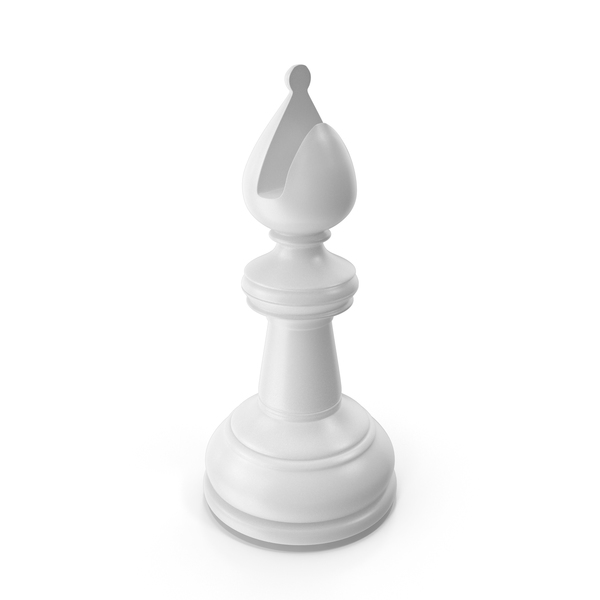 white chess game bishop piece PNG - Photo #13782 