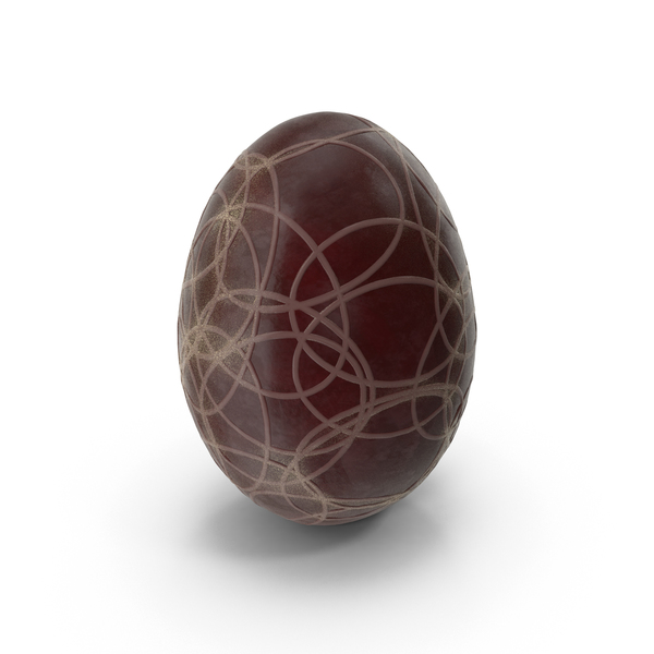 3D Set of Chocolate Eggs For Easter Concept. 24107812 PNG