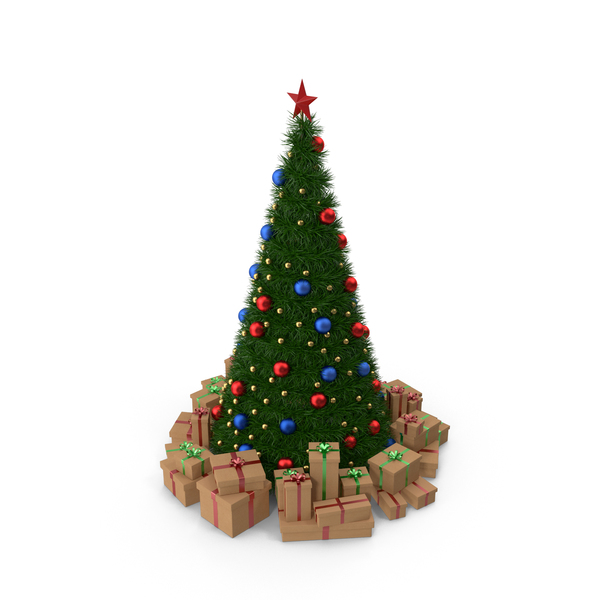 Christmas Tree - 3D Model by faizal3DX