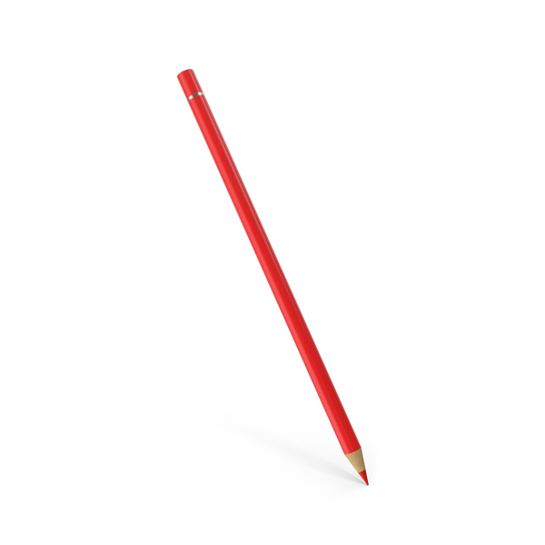 red colored pencil