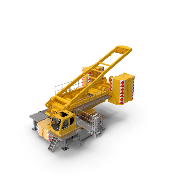 Crane LR 1600 Base Yellow PNG Images & PSDs for Download | PixelSquid .