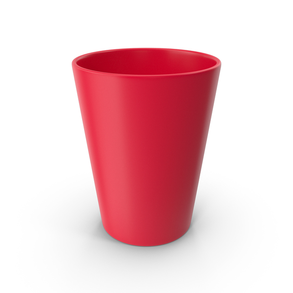Red Plastic Cup Stock Photo - Download Image Now - Red, Disposable
