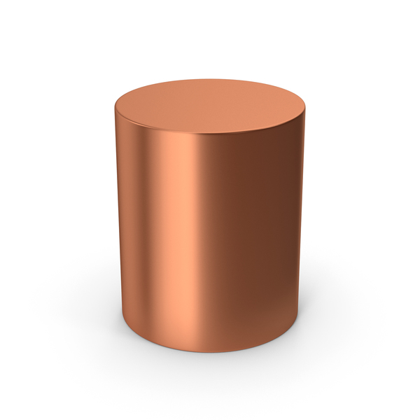 Cylinder Bronze PNG Images & PSDs for | PixelSquid -