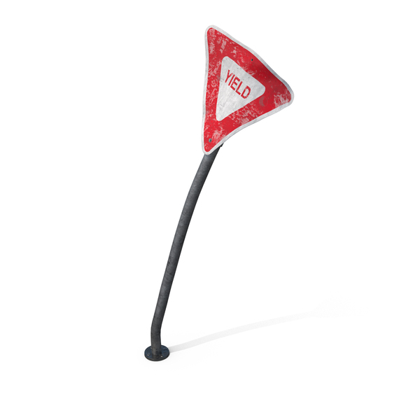 Damaged Upside Down Triangular Street Sign Png Images & Psds For 