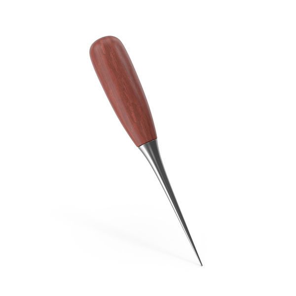 Dark Wood Awl Sewing Tool PNG Images & PSDs for Download