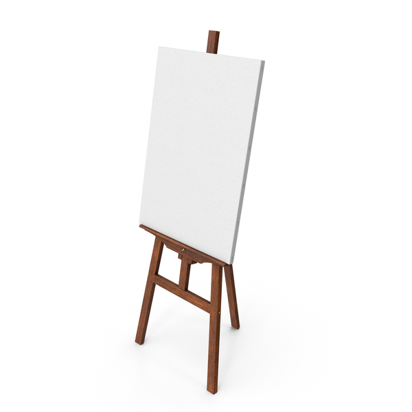 Canvas Stand Stock Illustration - Download Image Now - Easel