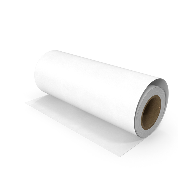 Eco White Wrapping Paper Roll PNG Images & PSDs for Download