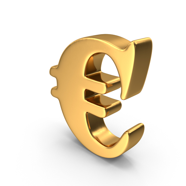 Gold Euro Sign PNG Images & PSDs for Download