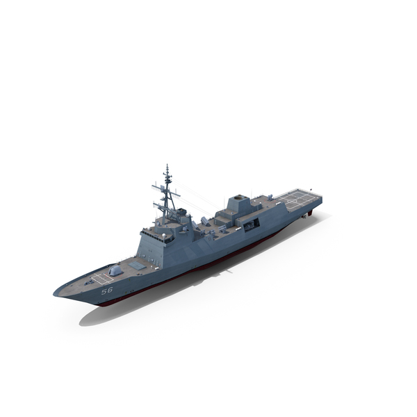 FFG(X) Frigate PNG Images & PSDs For Download | PixelSquid.