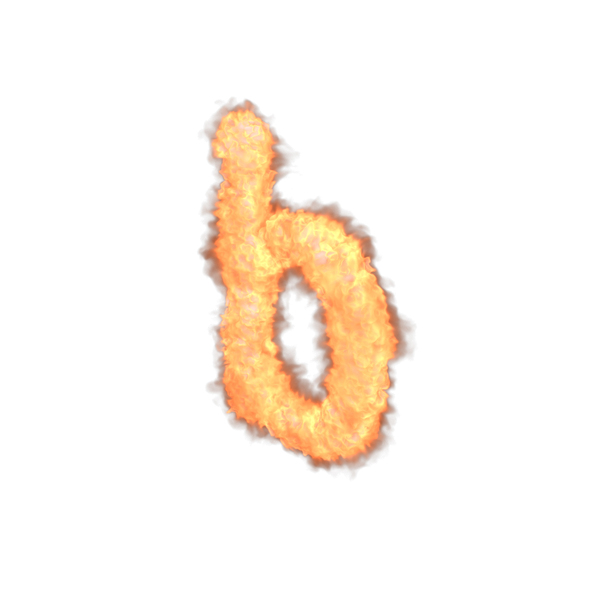 Fire Letter B Small PNG Images & PSDs For Download | PixelSquid ...