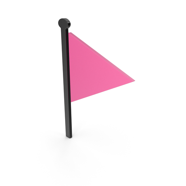 pink triangle banner clipart