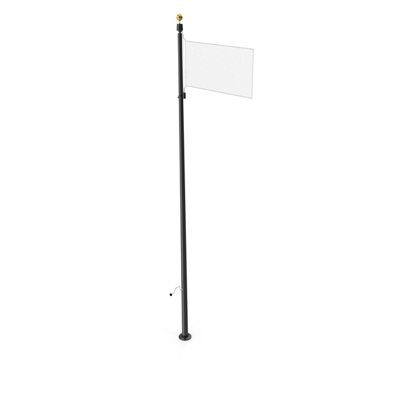 Flagpole Black Powder With White Flag Png Images & Psds For Download 