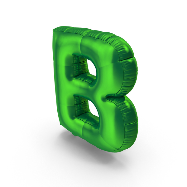 Foil Balloon Letter B PNG Images & PSDs For Download | PixelSquid ...